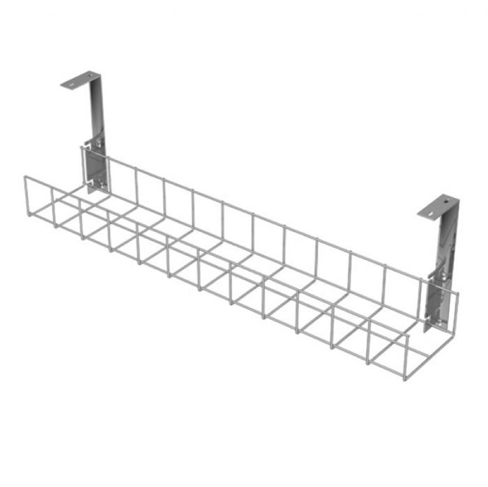 wire cable tray silver