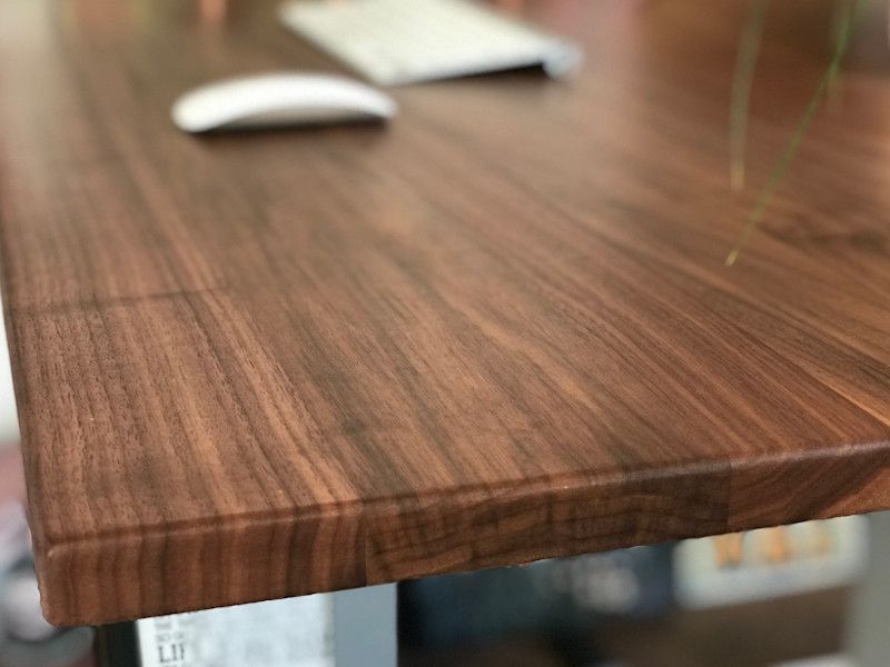Reclaimed Wood Standing Desk