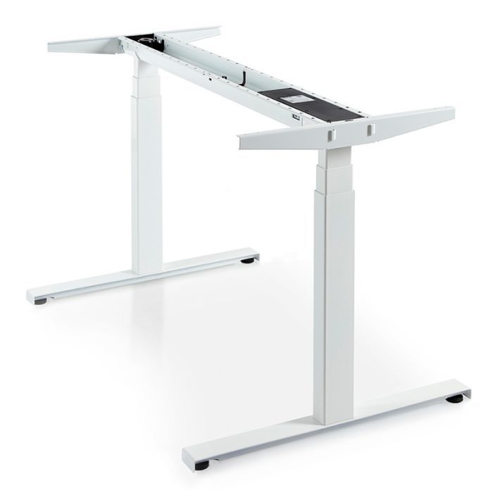 White standing desk frame Airflo