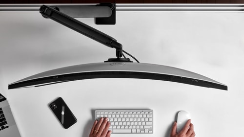 Ora Curved Screen Monitor Arm