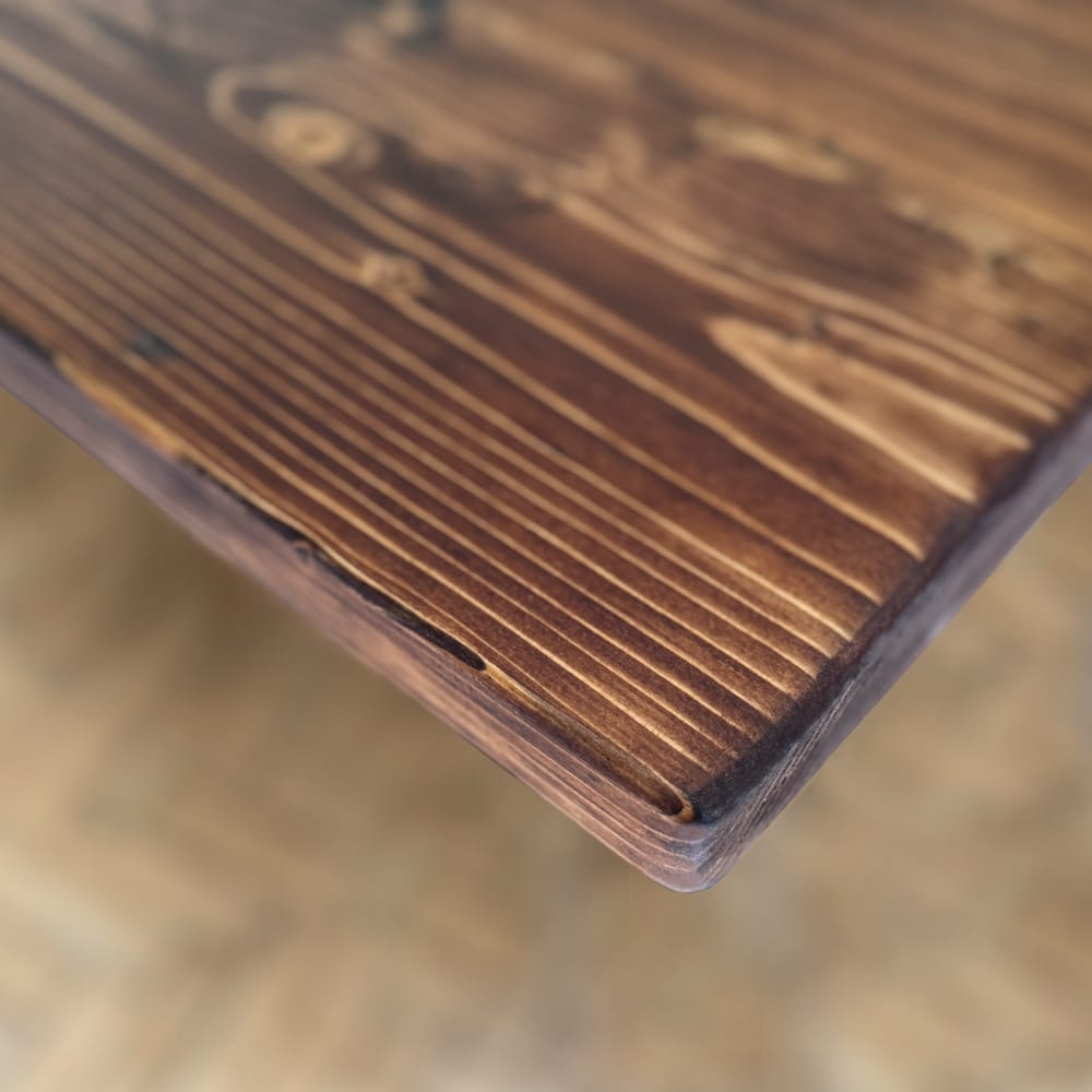 Sisu Reclaimed Standing Desk Walnut Stain 1200 x 800mm