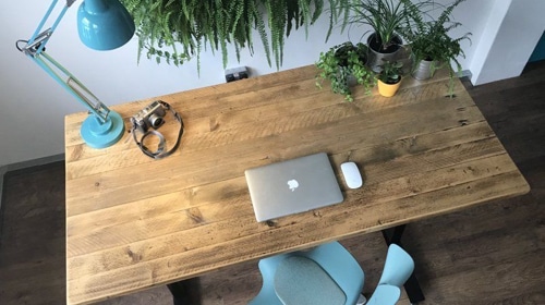 Sisu Reclaimed Wood Standing Desk