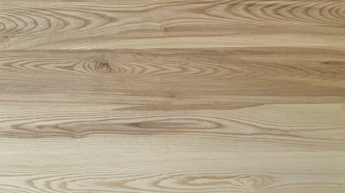 Solid Ash Desktop Grain Detail