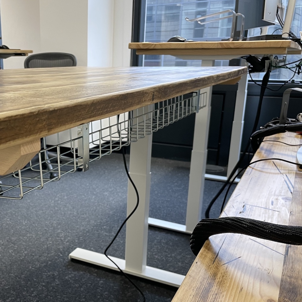 Under Desk Wire Cable Management Tray