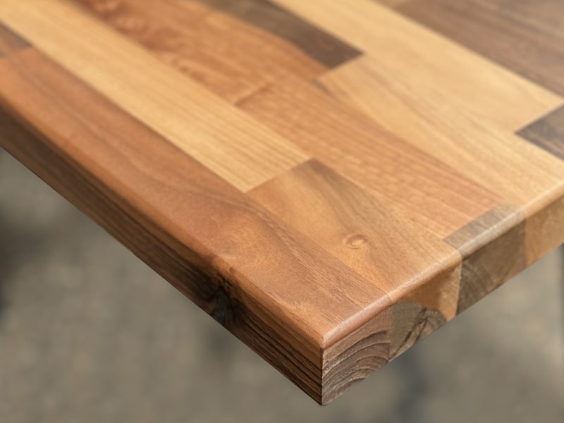 Sisu Butcher Block Desk Walnut